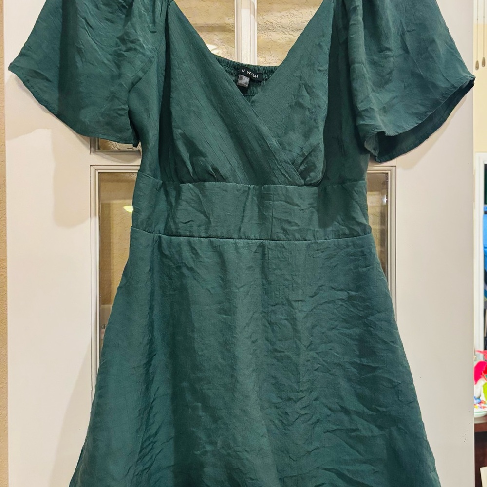 Elegant Green Women's Dress